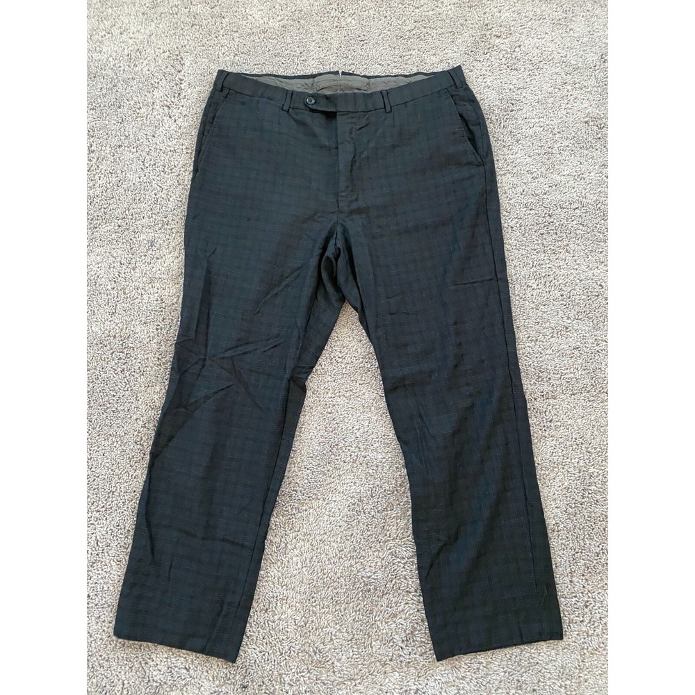 Ermenegildo Zegna‎ Dress Pants Mens 38x27 (7-58 L) Wool Silk Blend Gray